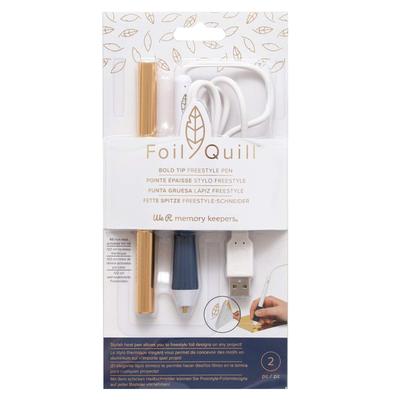 We R Memory Keepers Foil Quill Freestyle Tip Pen-Bold -WR661076