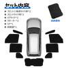 BLUESEATEC Sunshade Curtains for Mitsubishi Delica Mini B3 Series Set Easy Installation and Suction Cup Suitable for Overnight Stays in Includes