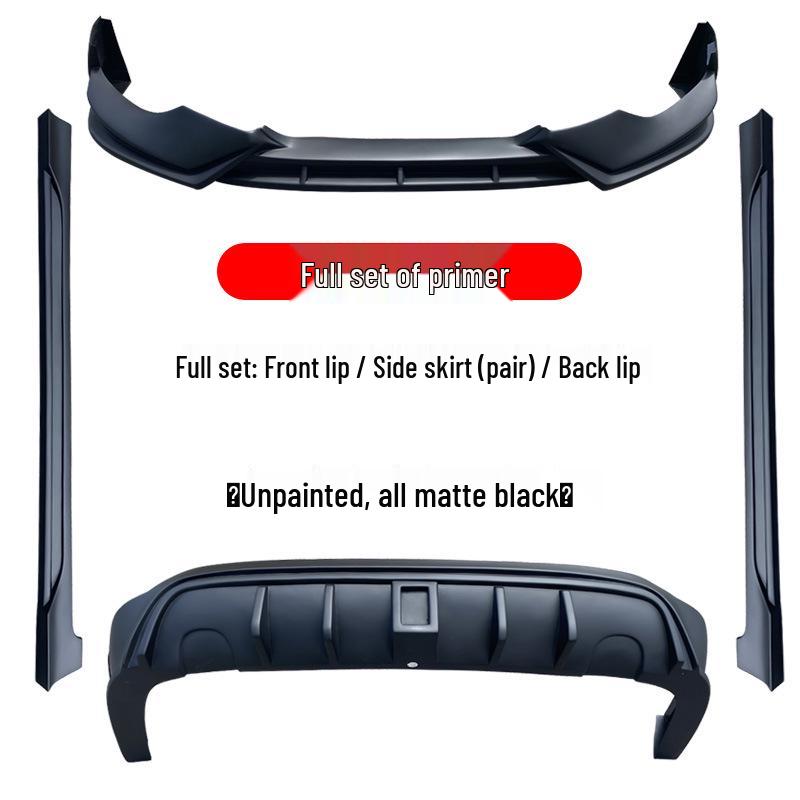 Front & Rear Lips, Side Skirts, Rear Spoiler for 14th Gen Sylphy (2020-2022 Models)