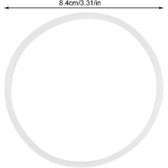 6Pcs Rubber Gasket, Silicone Replacement Gasket Seals, O-Gasket Rubber Sealing O- Gasket Replacement Juicer Blender Cross Blade (02)