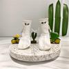 1 Paar Paar Socken Ins Mode Lustige Kreative Magnetische Anziehung Hände Schwarz Weiß Cartoon Augen Paare Socken Hand In Hand