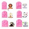 Silicone Animal Baking Molds Animal Silicone Molds Animal Fondant Molds Soap Making Moulds Silicone Texture for Baking