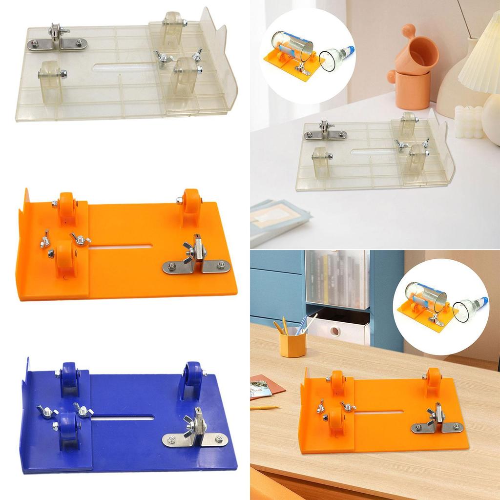 Glass Bottle Cutter Crafting Versatile Universal Thickened Cutting Tool for Square and Oval Bottle Wine Liquor Bottles Jars Beer