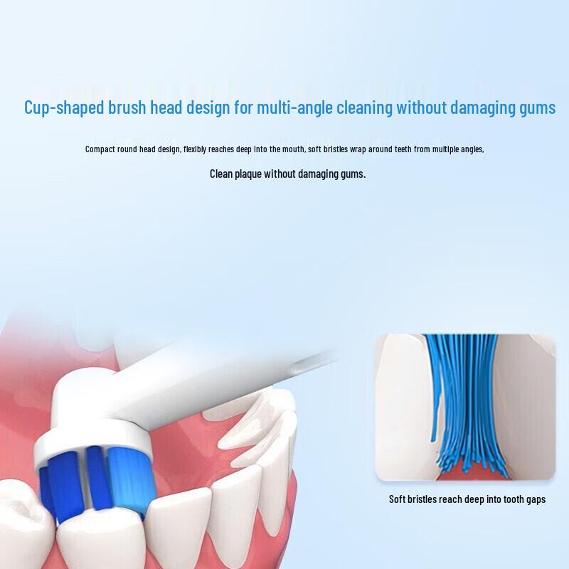 Oral-B EB20 Precision Clean Replacement Electric Toothbrush Heads, 4-Pack