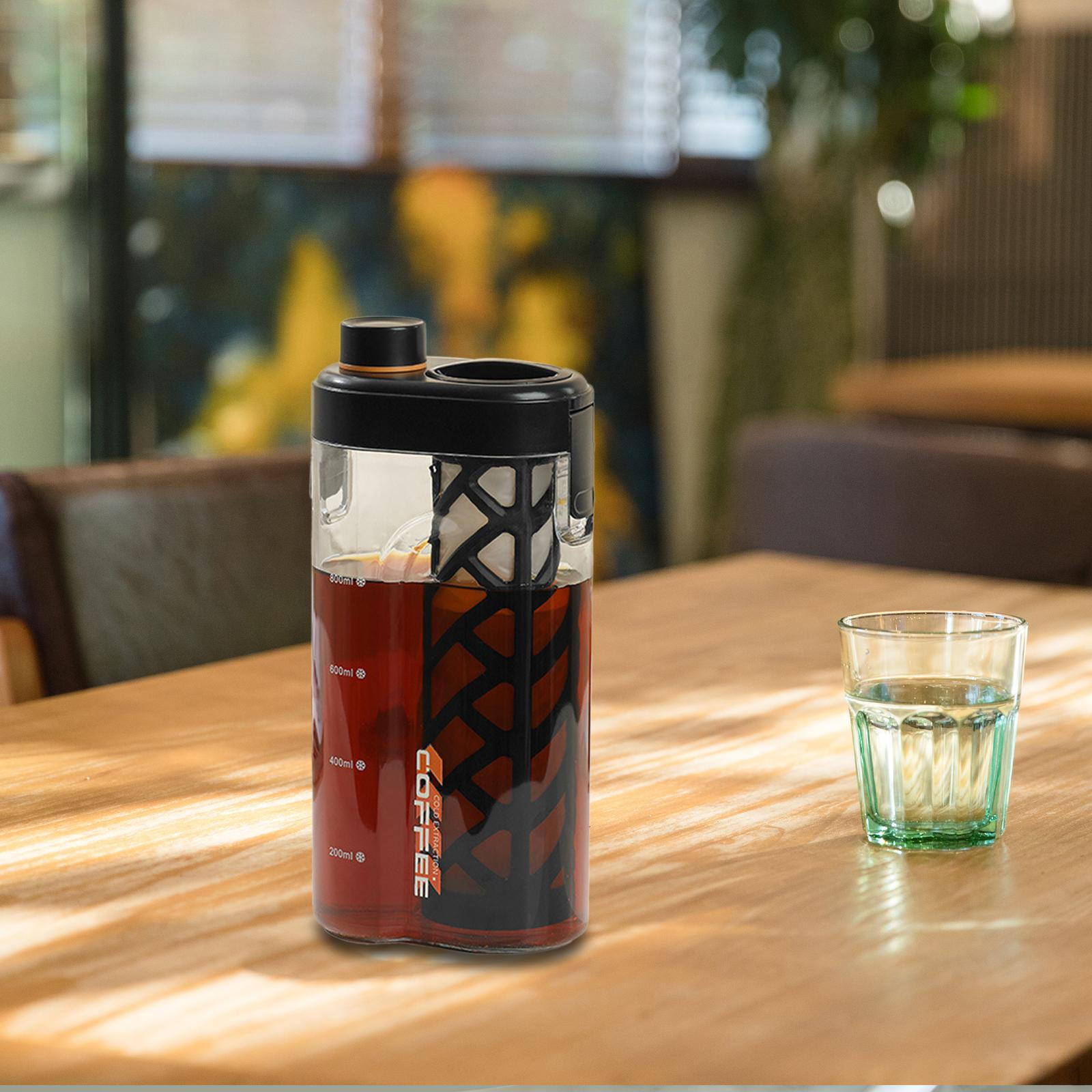 

Чашка для кофе холодного заваривания Диспенсер для напитков Чайник для фруктов для холодильника Прибор для приготовления холодного чая Кувшин для чёрный