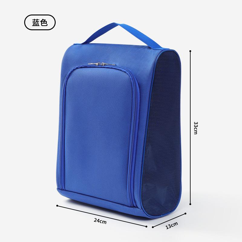 Lightweight Breathable Shoe Bag for Golf & Sports, Portable Oxford Cloth Shoe Carrier Bag, Dustproof Handbag for Travel Storage