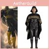 Black Adam Halloween Cosplay Kostümset für Kinder und Erwachsene