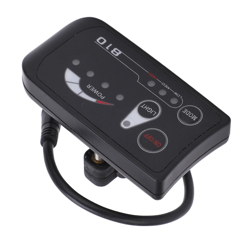 Electric Bicycle LED Display Control Panel 36V 48V S810 LED Display Meter for Electric Bike