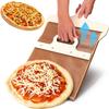 Sliding Pizza Peel Shovel Wooden Non-Stick Pizza Slide Spatula Baking Tool (BPA-Free,No FDA Certificate)