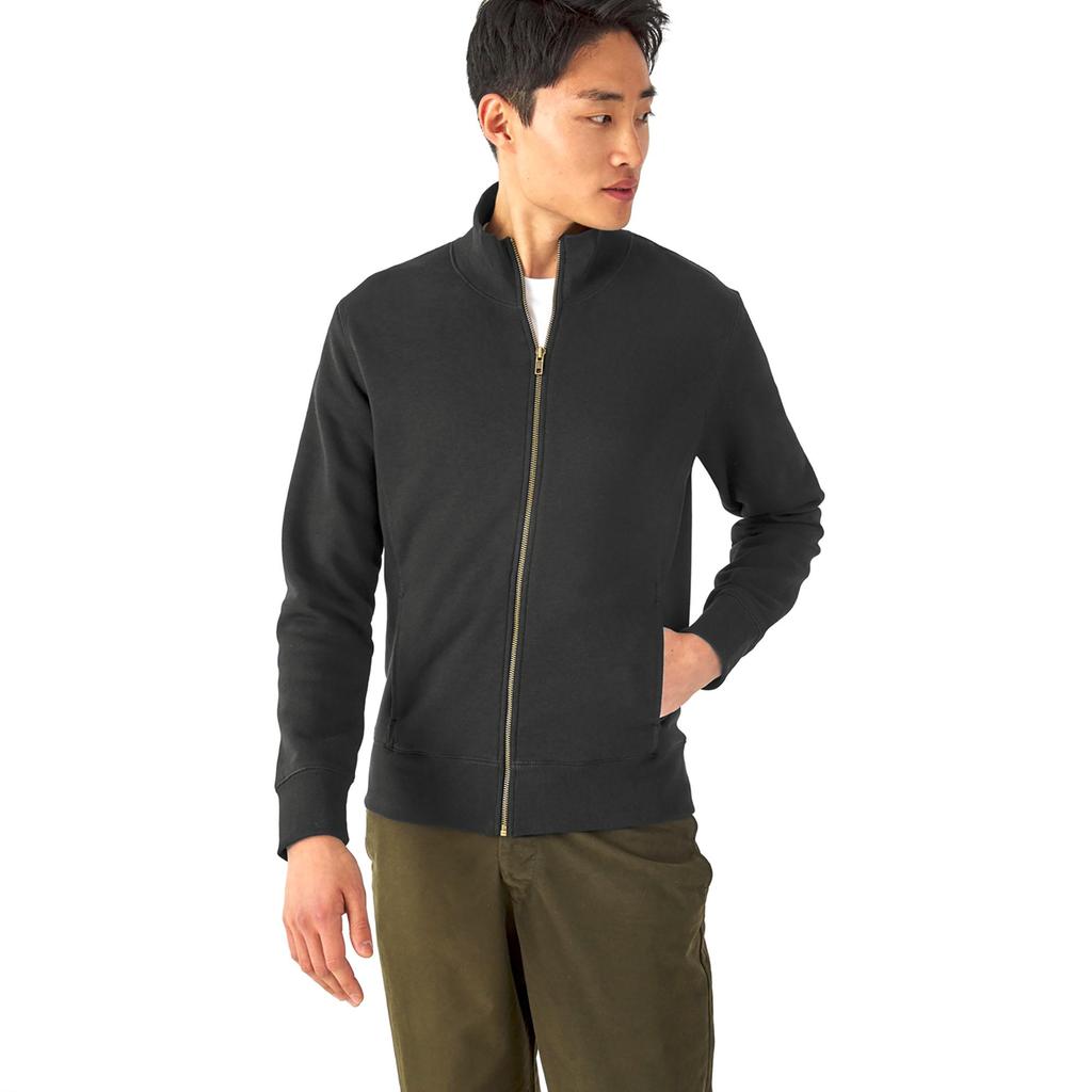 B&C Mens Spider Full Zip Sweatshirt