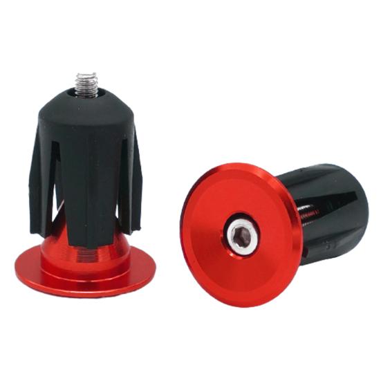 

2 шт. алюминиевого сплава легкие, устойчивые к ржавчине, износостойкие заглушки руля для шоссейного велосипеда красный