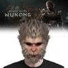 Einzigartige Black Myth Wukong Maske Verspieltes Affenkopfstück für Halloween Cosplay-Events