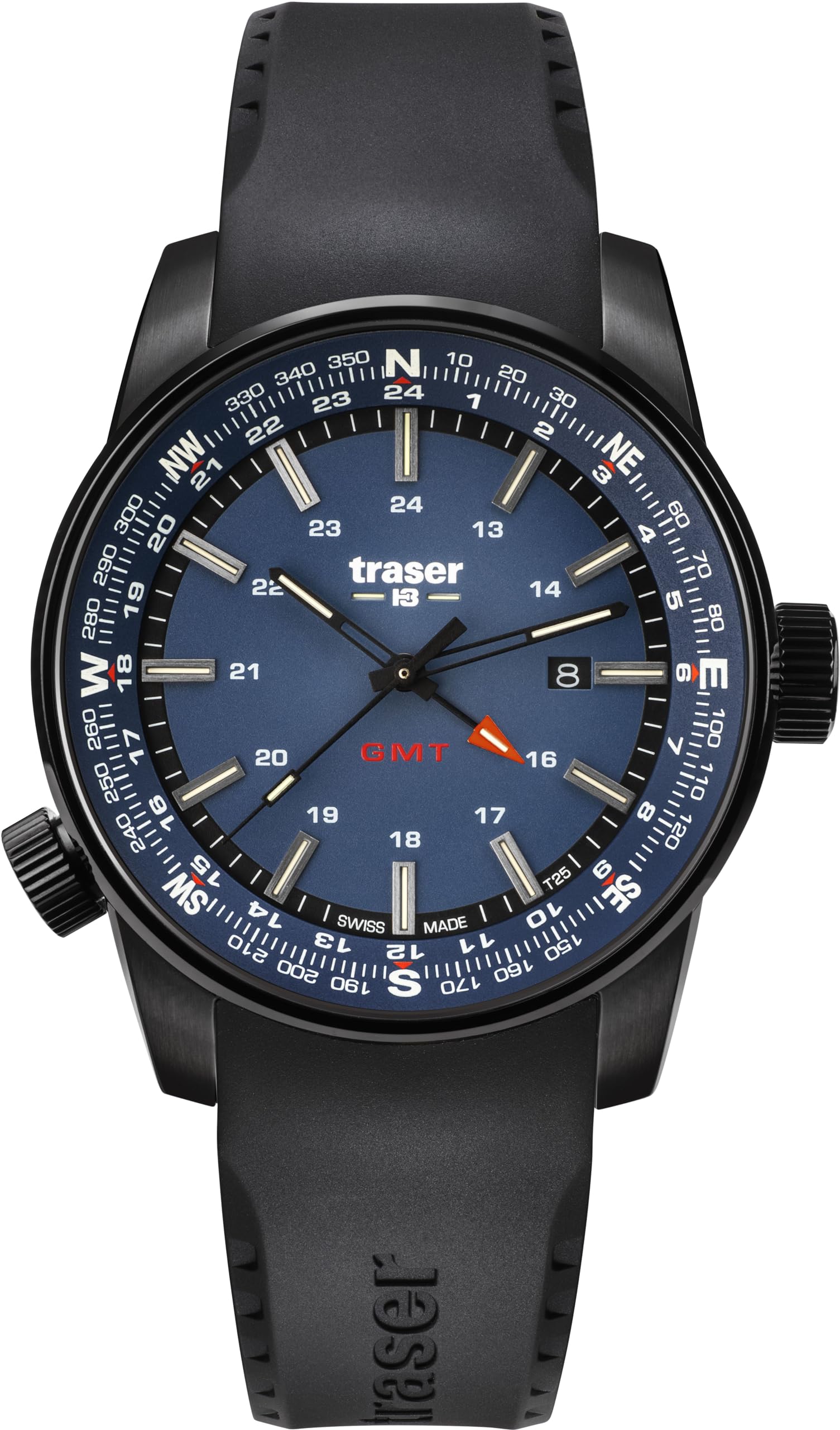 

Watch P68 Pathfinder GMT Blue 109743 Black [Tracer] Men s