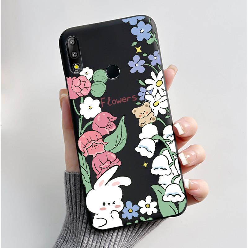 Case For Asus Zenfone Max Pro M2 ZB631KL X01BDA / M2 ZB633KL X01AD X01BD Cover Cute Love Rabbit Cool Cartoon Soft Silicone Funda