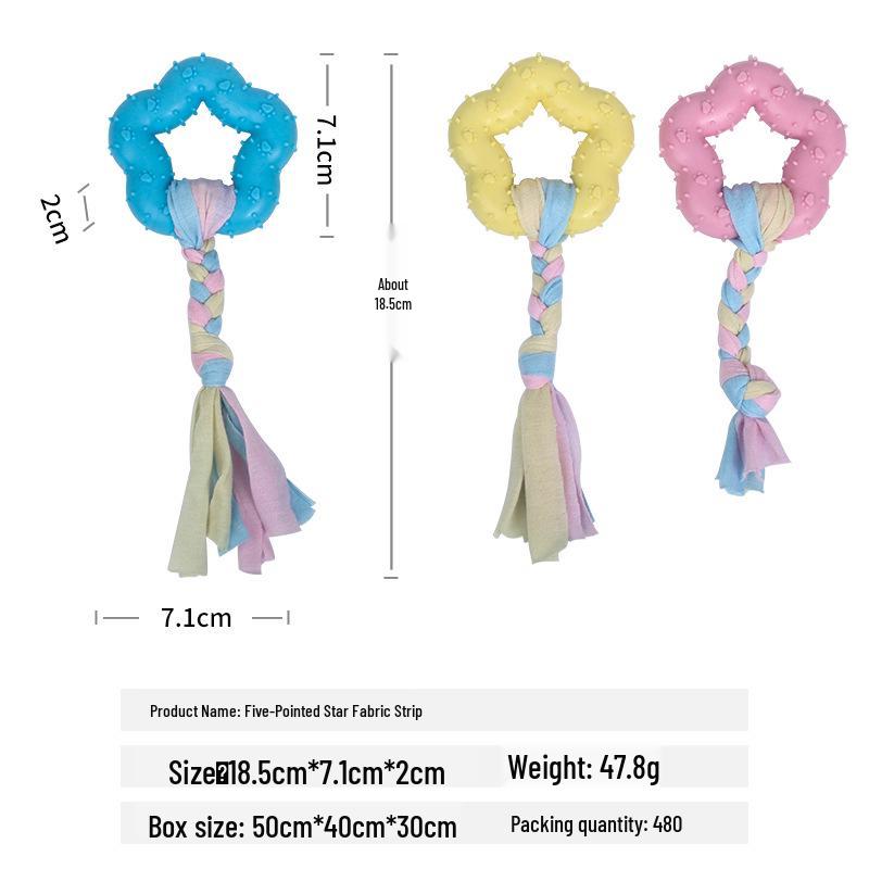 

Прочная хлопковая веревка, узел, игрушка для собаки - Устойчивая к укусам, неразрушимый молярный мяч для щенков Yellow