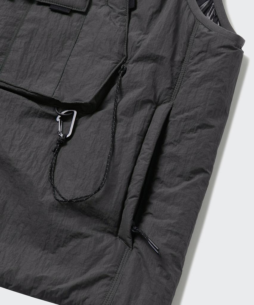 Musinsa Standard [City Leisure] Utility Padded Vest [Grey]