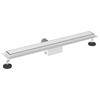 2 in 1 Shower Drain Silver 70 cm Stainless Steel 304