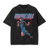 Comic Invincible OmniMan Washed Tshirt Men Women Summer Cotton YK Clothing Vintage Fashion Round Neck Short Sleeved Tee