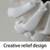 Nordic Vase Modern Home Decoration Vases Aesthetic Unusual Shape Flower Bottle Ceramic Elegant Flowerpot Interior Accessorie
