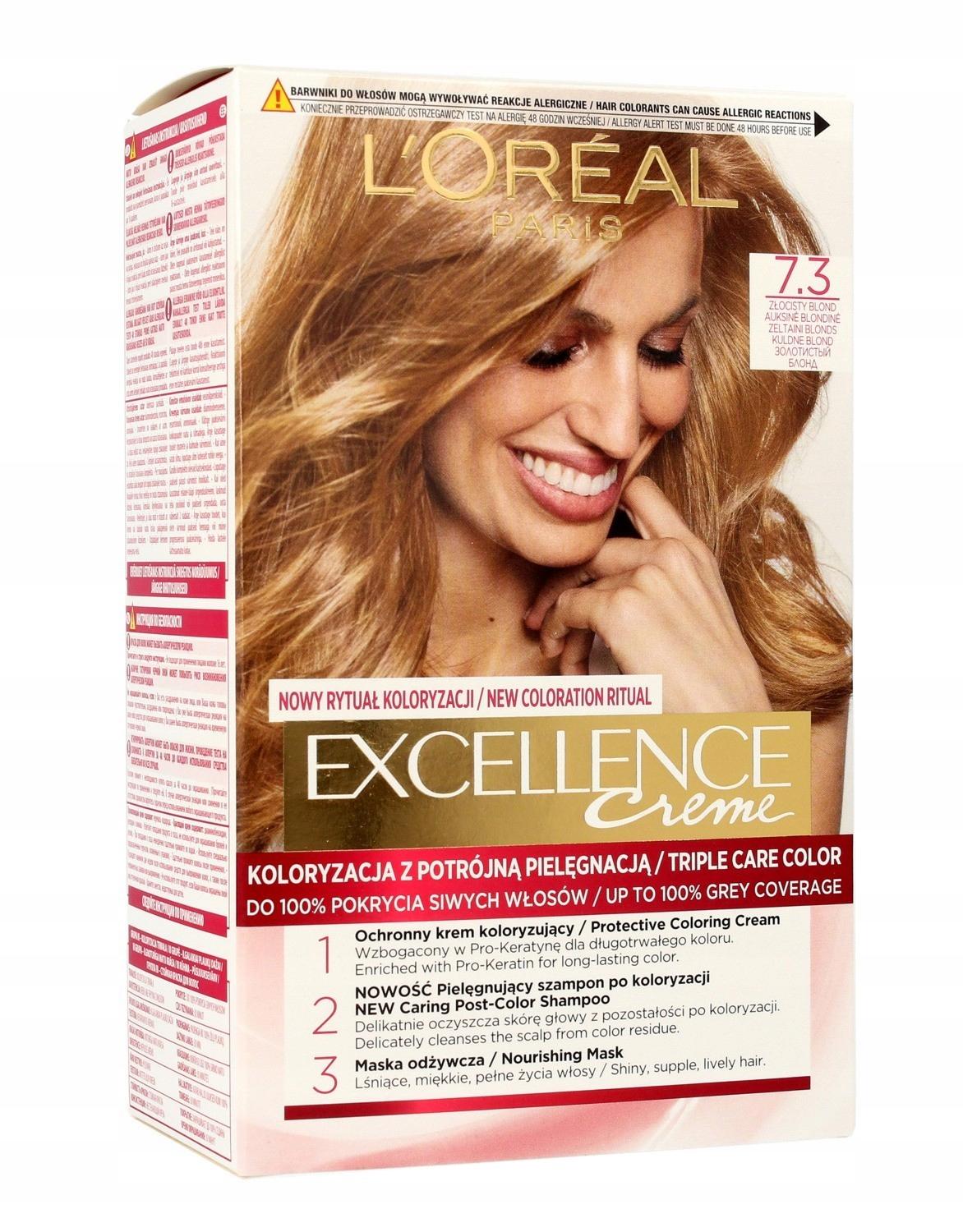 L'oreal Paris Chiaro Excellence Creme Colore Per Capelli 500 Castano - Immagine 2