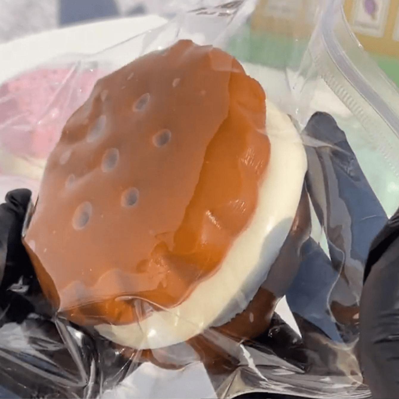 

Игрушка-сквиши с шоколадной кремовой начинкой, Сквиши-игрушка для снятия стресса, Имитация еды с мягкой силиконовой текстурой, Tabas Squishy, Снятие тревоги, Игрушки Sandwich Cookies разноцветный