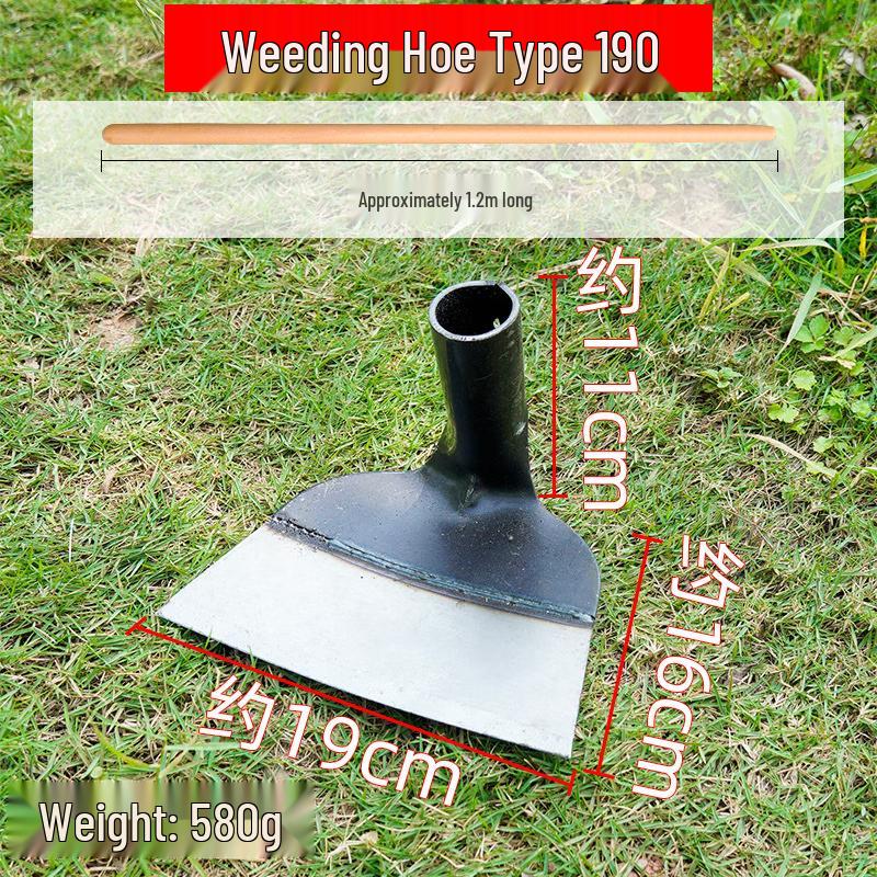 HEIXIE Manganese Steel Weeding Hoes and Wooden Handles