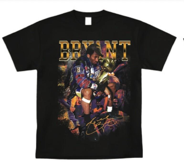 Kobe Bryant x Championship Jacket Men s T-shirt Unisex Black Tee S разноцветный
