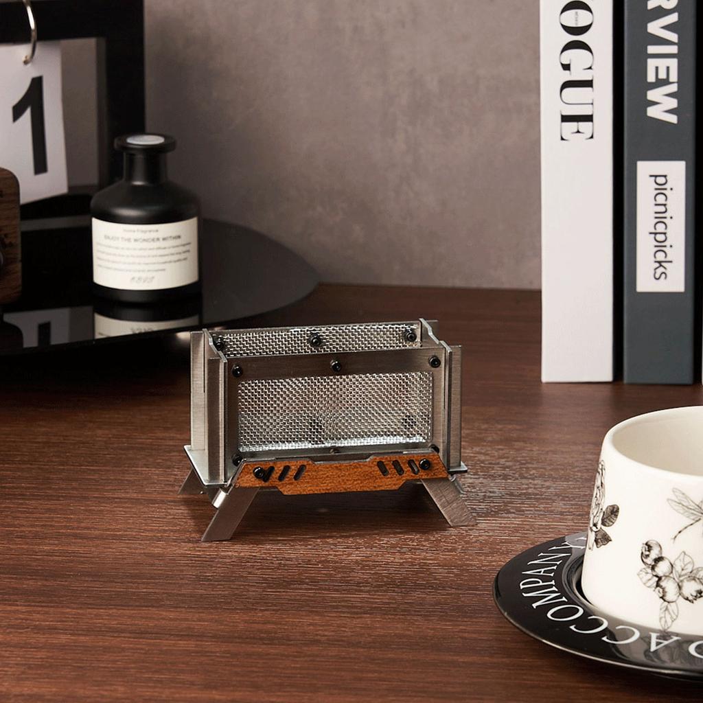 WELLHIKE Stainless Steel Mini Aromatherapy Stove Romantic Home Outdoor Creative Exquisite Ornament Portable Aromatherapy Stove