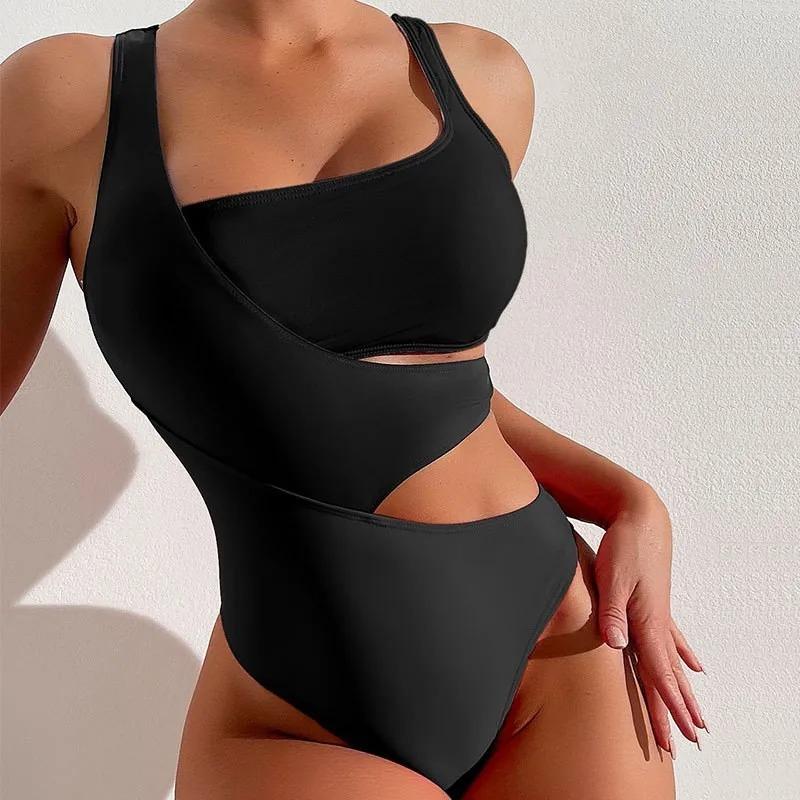 2025 Beach Swimwear Women Two Piece Swimsuit Mujer Trikini Bikini Maio Biquini Badpak Dames Monokini Stroj Kapielowy