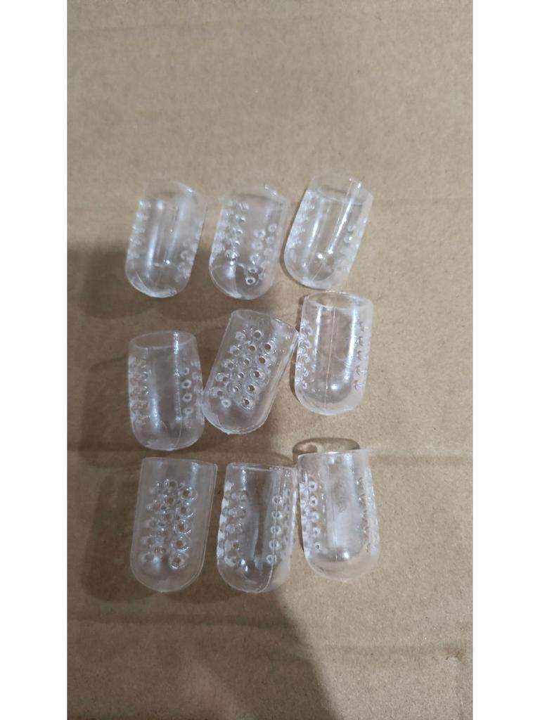 Breathable Silicone Toe Protectors: Anti-Wear, Anti-Sweat, Toe Separators for Comfort In Shoes.