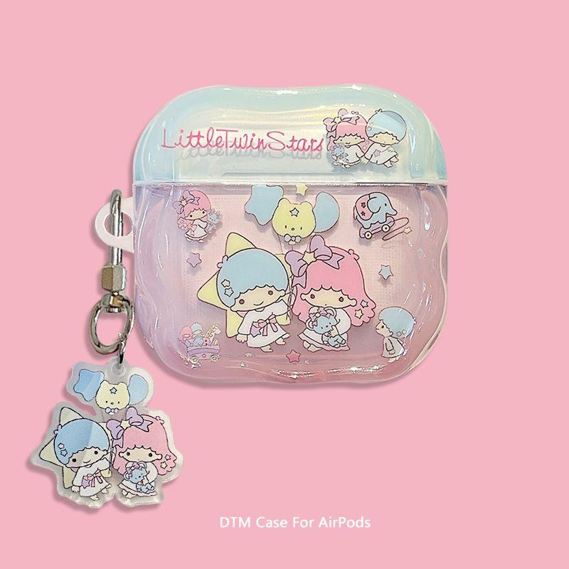 

Noise Reduction Version Airpodspro2 Wireless Bluetooth Earbuds Case 3 Generation 4 Generation 5 Generation 5 Generation Drop-Resistant Hard Case AirPods 4 Generation [Gemini] + pendant