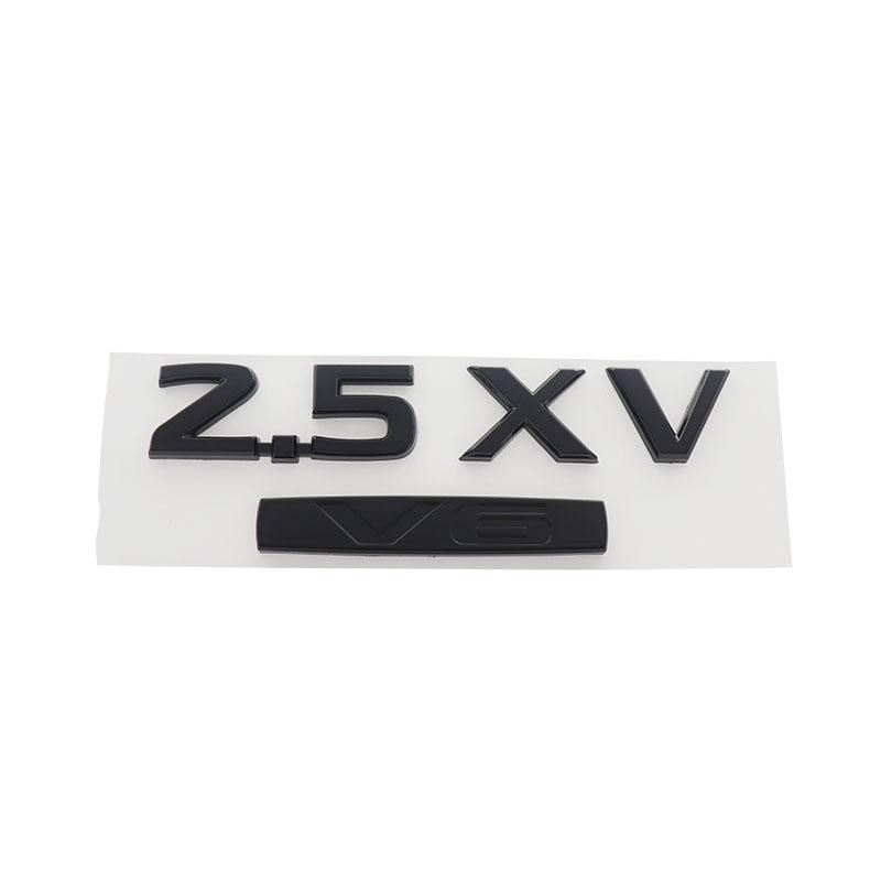 3D Premium 2.5XL 2.5XV 230JK 230JM 250XL 250XV V6 Letters for Japan car Engine Hood Fender trunk Tail Rear Decal Emblem Badge Sticker