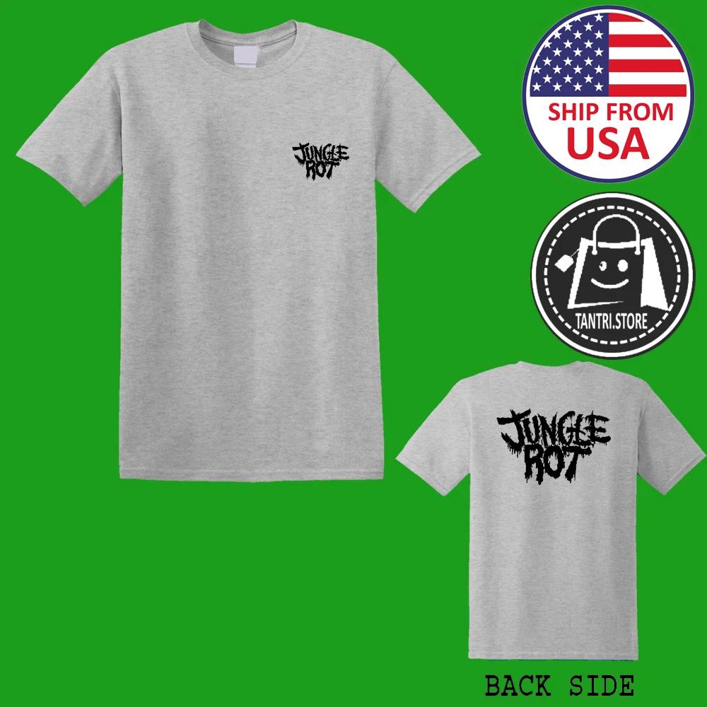 Jungle Rot Men s Grey Size S to 5XL 4XL