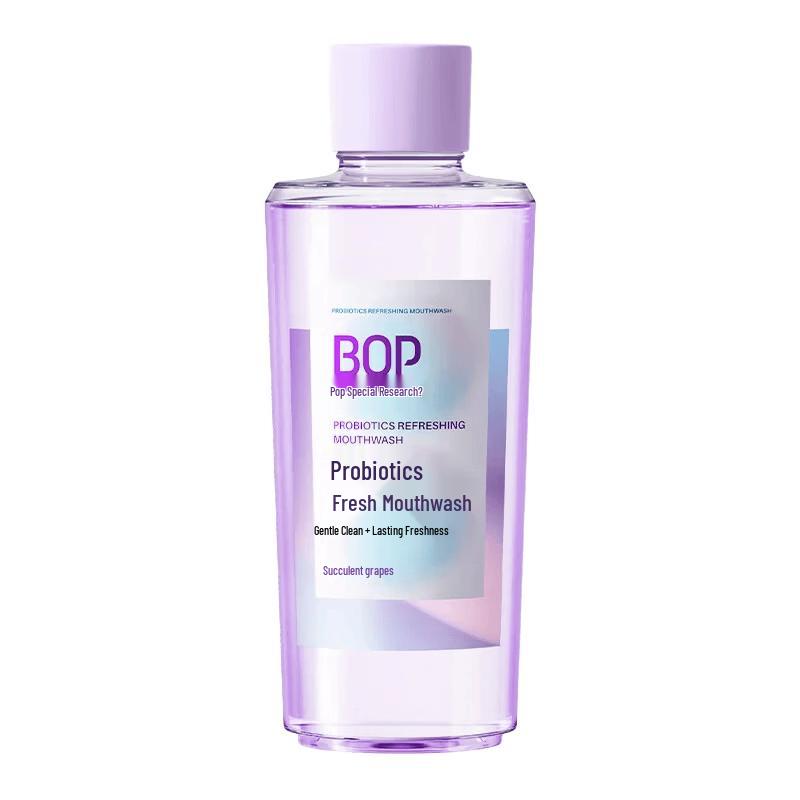 bop Probiotic Fresh Mouthwash, Succulent Grape Flavor, 500ml