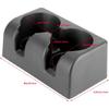 Acouto Bench Seat Cup Holder, Dual Cupholder Insert, Drink Storage, Fit for 2004-2012, Black