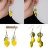 Elegant Fruit Themed Drop Earrings Comfortable Wear Portable Designs Jewelry Accessory for Daily Stylish Outfits