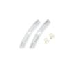 BULLSPANN Réflecteur de Vélo Réflecteur Réflecteur de Rayon Lot de 2 12.7x2x1.2cm