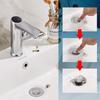 Modern Polished Chrome Pop Drain Stopper Anti-Clogging Strainer for  Bathroom Sink Single Hole Faucet Mount Bathroom