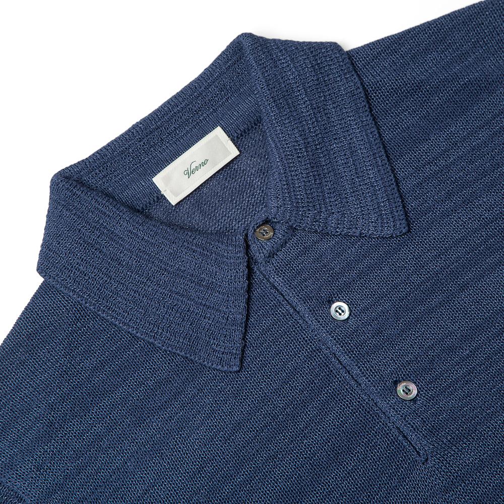 VERNO Essential_Polo_Knit Navy