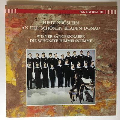 CD WIENER SÄNGERKNABEN, J. STRAUSS, SCHU - Vilda rosor & Den vackra blå Donau BVCC9398 Japan Klassisk Begagnad