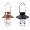 With Handle Iron Hanging Lamp Hanging Style Landscape Light Vintage Tungsten Filament Lamp  Outdoor