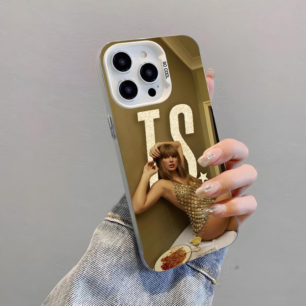 

T-Taylors S-Swifts Phone Case For IPhone 17 Pro Max 15 Pro 16 14 Plus 12 13 Mini 11 Pro Shockproof Colorful Cover iPhone 16 Pro