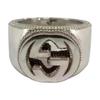Gucci Interlocking G Ring Textured Emblem 479229-J8400-8106