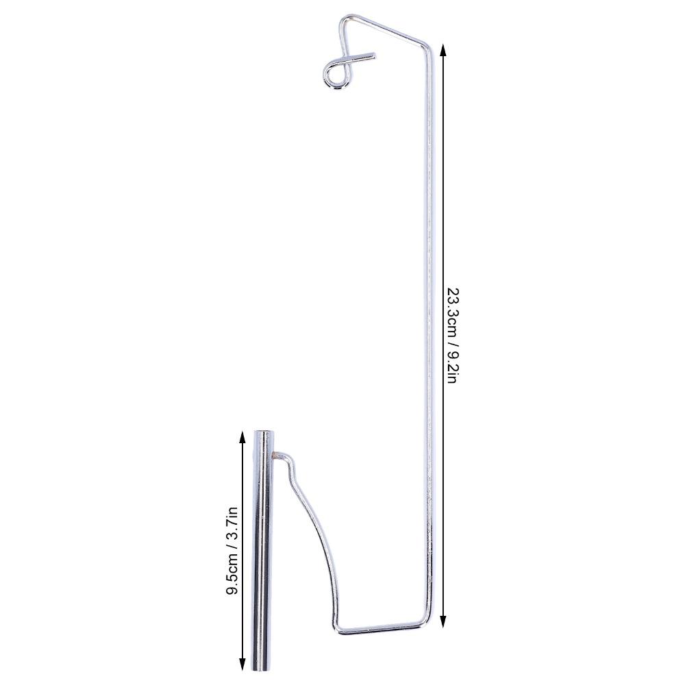 Iron Thread Stand Sturdy Silver Featherweight Thread Stand Universal Light Sewing Thread Stand for Old Fashioned Sewing Machine