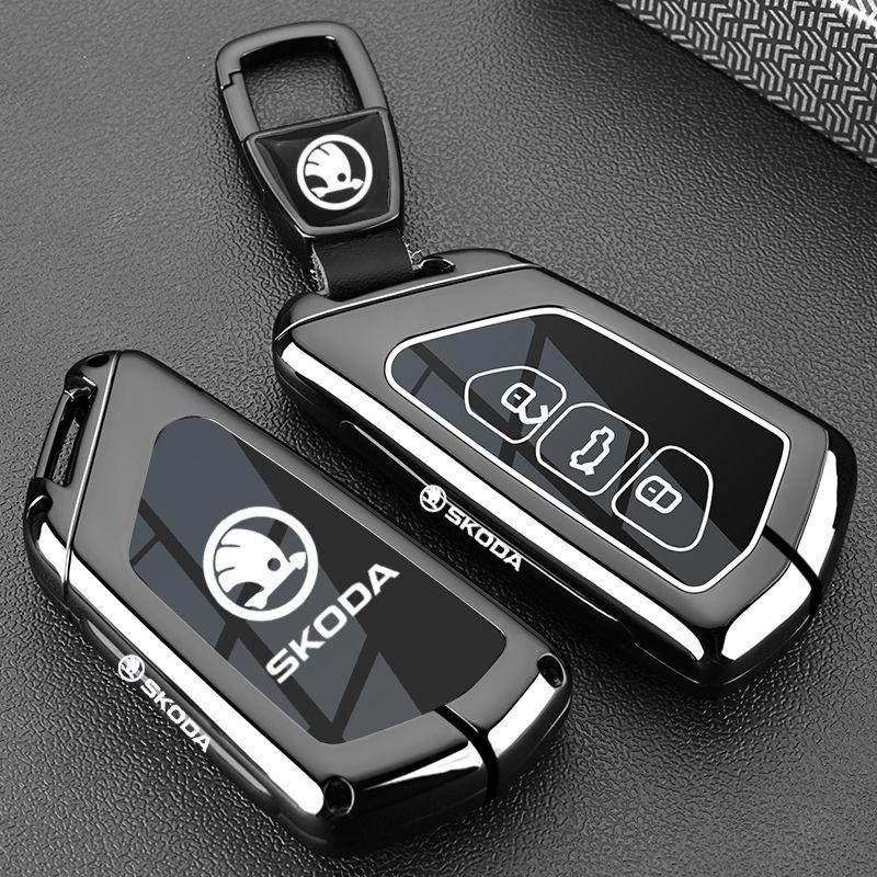 Key Cover Shell for Skoda Models: Octavia, Superb, Kamiq, Karoq, Kodiaq, Kamiq GT, Hao Rui