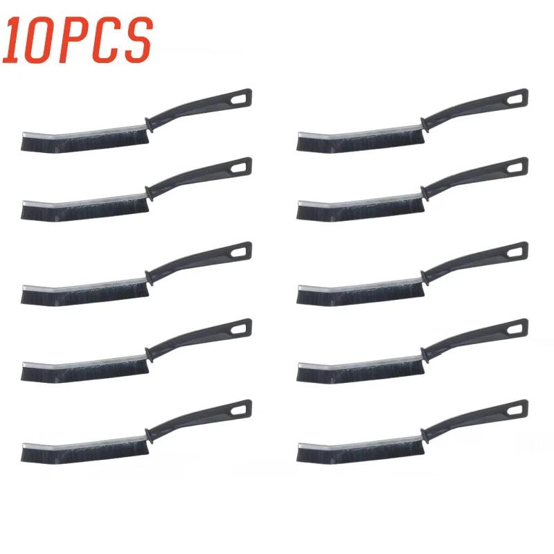 10PCS Gap Brush Toilet Kitchen Tile Bathroom Cleaning Multifunctional Window Slot Groove Dust Brush Hard Bristle Cleaning Brush