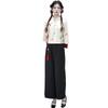 Elegant Velvet Tang Suit: Chinese-Style Retro Hanfu Cheongsam Top for Autumn/Winter