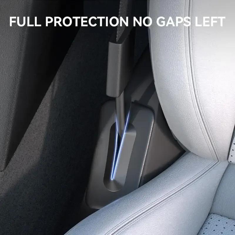 Car Seat Gap Filler for Tesla Model 3 Y Silicone Gap Organizer Between Seats Blocker Anti Drop Interior Accessory 2pcs M3 MY