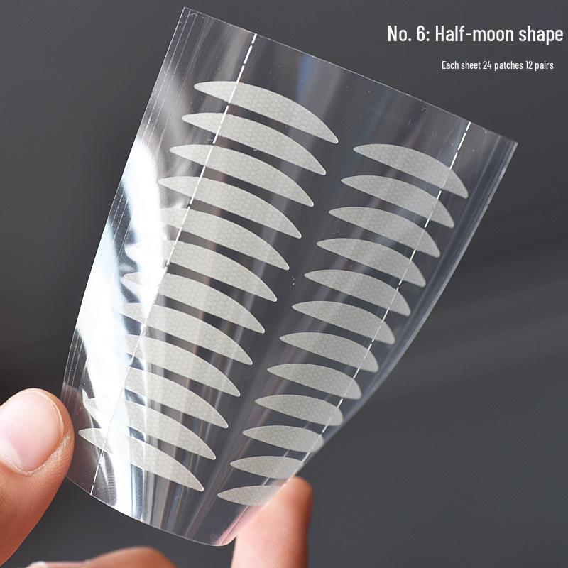 Large Water Drop Matte Mesh Eyelid Tape for Swollen Eyes – High Adhesion & Lifting Effect