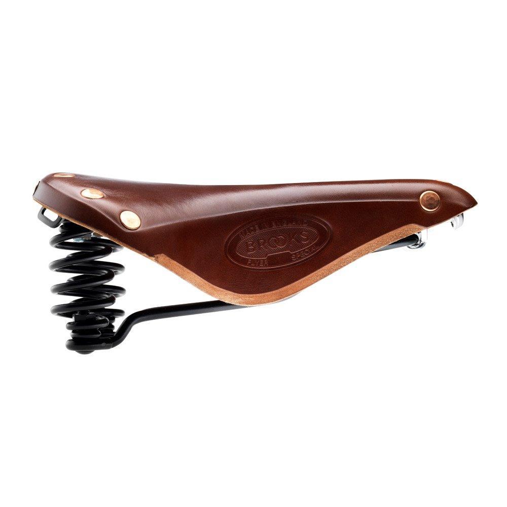 BROOKS Bicycle Traditional Leather Saddle Special Model with Springs FLYER SPECIAL BROWN Road Bike Japanese (Brooks) - B17, - - bike/Cross [Genuine